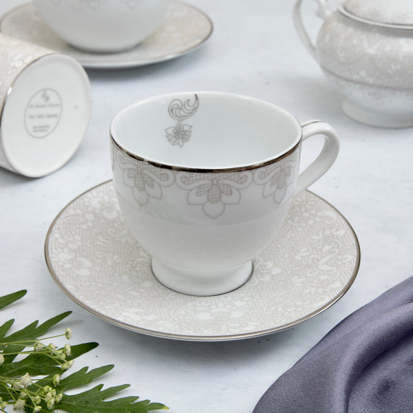 Chantilly Round Cup & Saucer - Set of 6