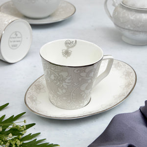 The Chantilly Oval Cup & Saucer - Set of 6