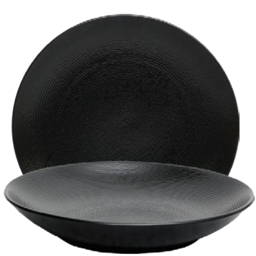 Self Embossed Deep Plate 10.25" - Pack of 2