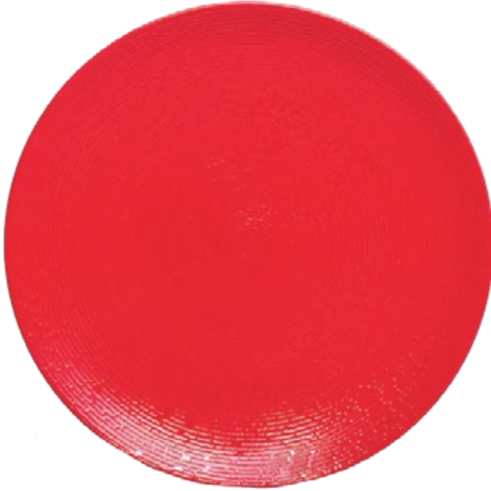 Self Embossed Dinner Plate 10.75" - Pack of 6
