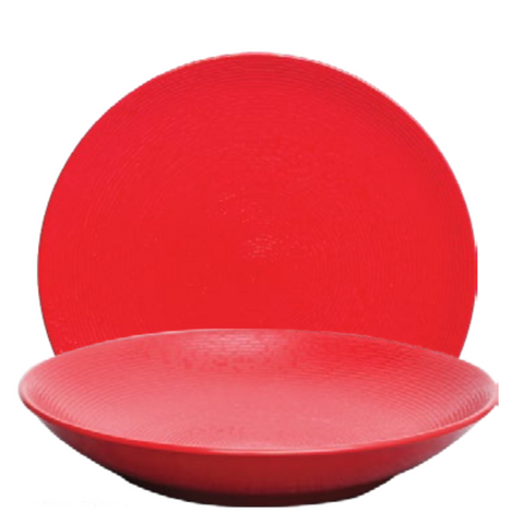 Self Embossed Deep Plate 8.5" - Pack of 4