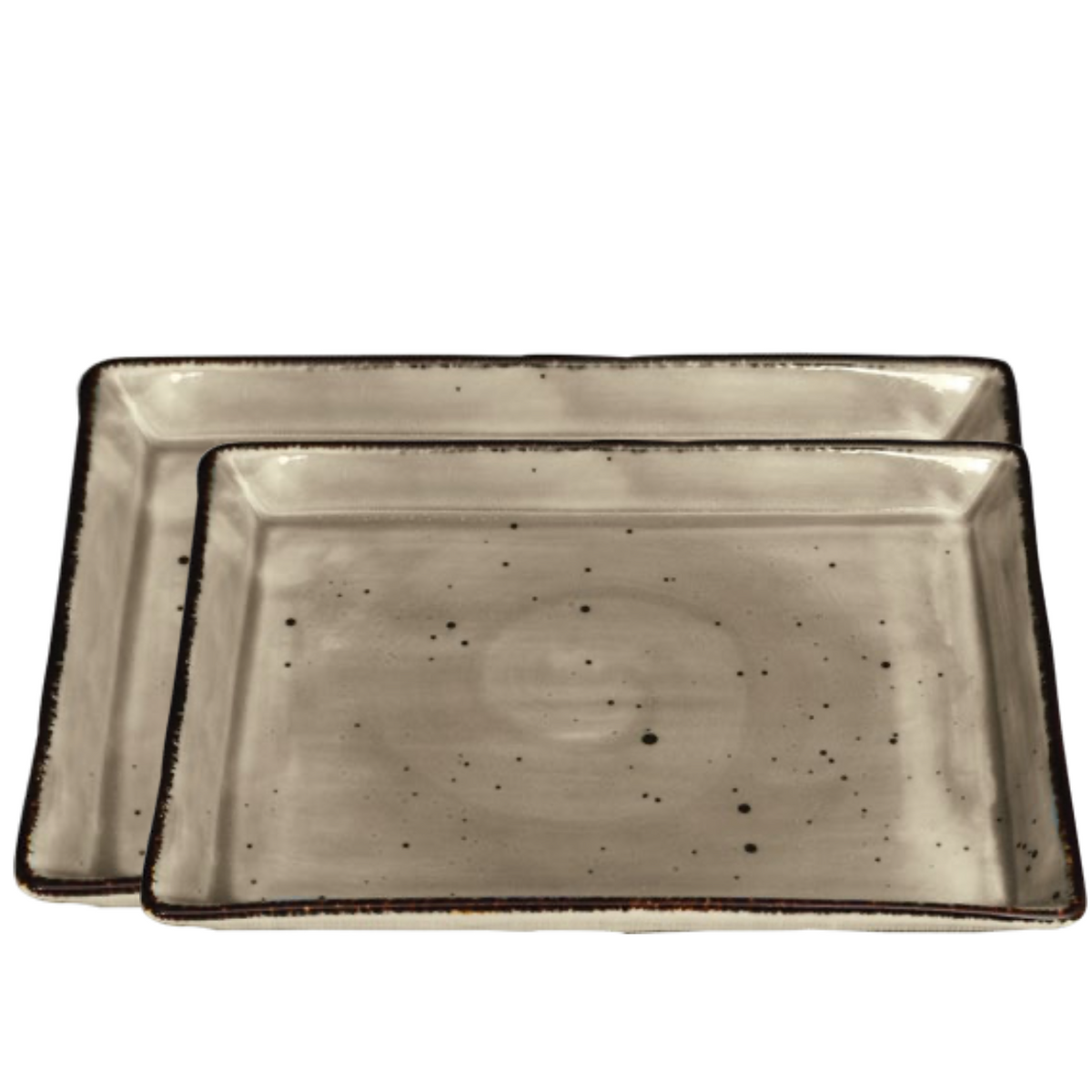 Rectangular Flat Platter 8" x 5" - Pack of 2