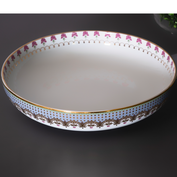 Heritage Flat Serving Bowl