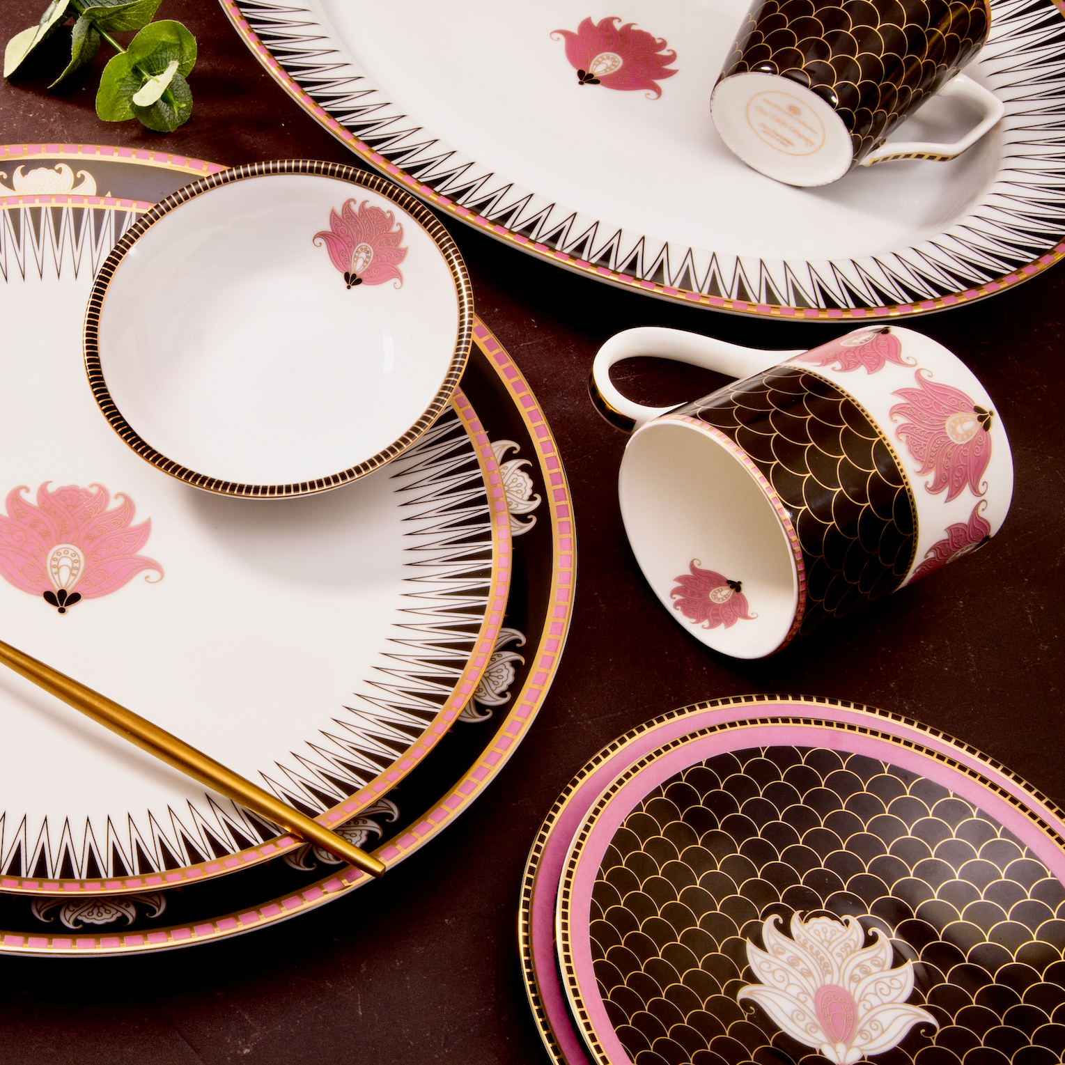 The Blossom Tea / Coffee Mugs - Set of 4
