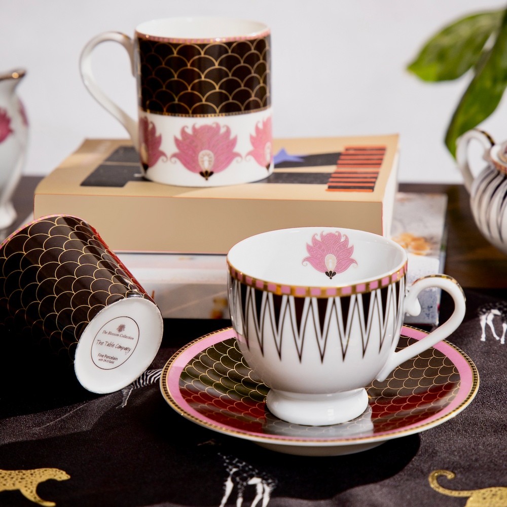 The Blossom Tea / Coffee Mugs - Set of 4