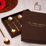 The Classic Rose Gold Tea Spoon - Set of 6