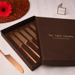 The Classic Rose Gold Dining Knife - Set of 6