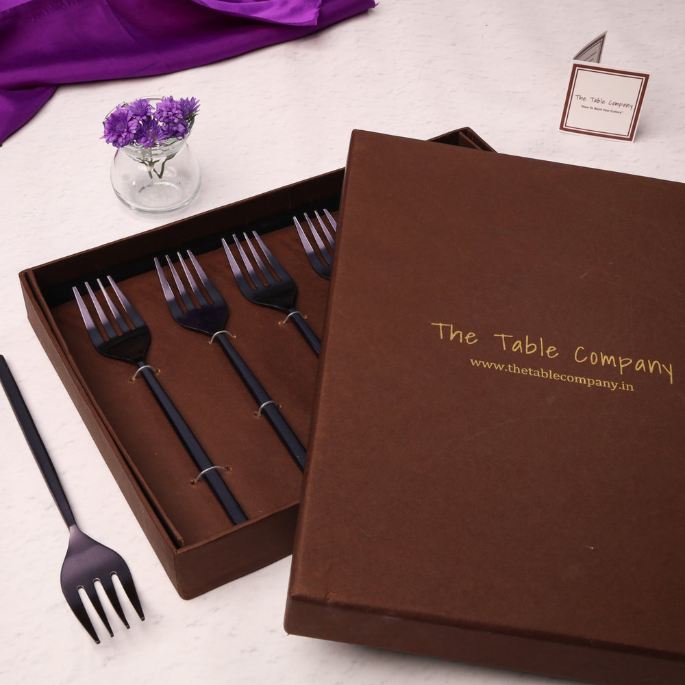 The Classic Titanium Dining Fork - Set of 6