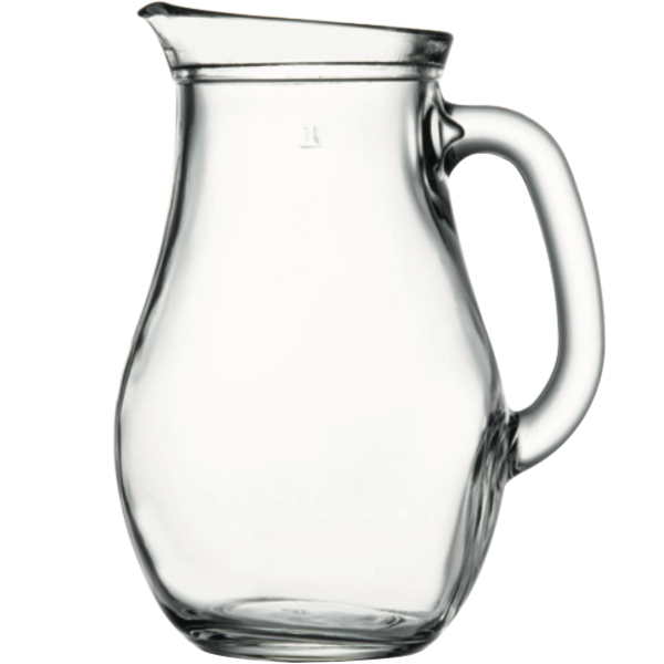 
            
                Load image into Gallery viewer, Bistro Glass Jug 1 Lit - Pack of 2
            
        