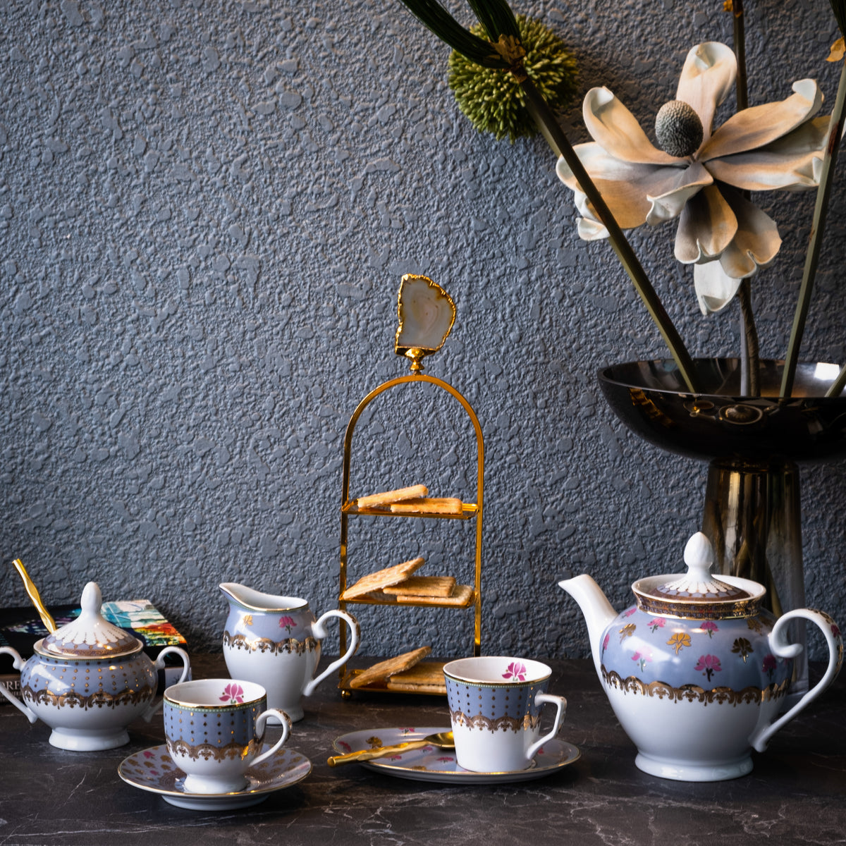 The Heritage Tea Set - Set of 15