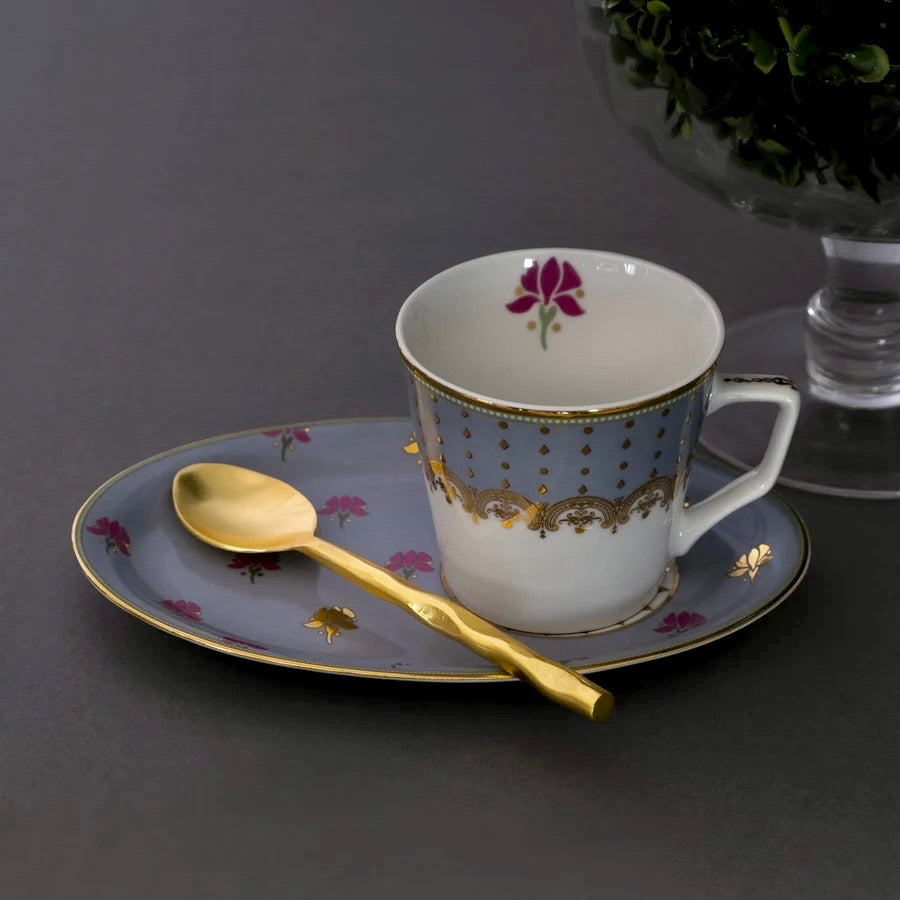 Heritage Oval Cup & Saucer - Set of 6